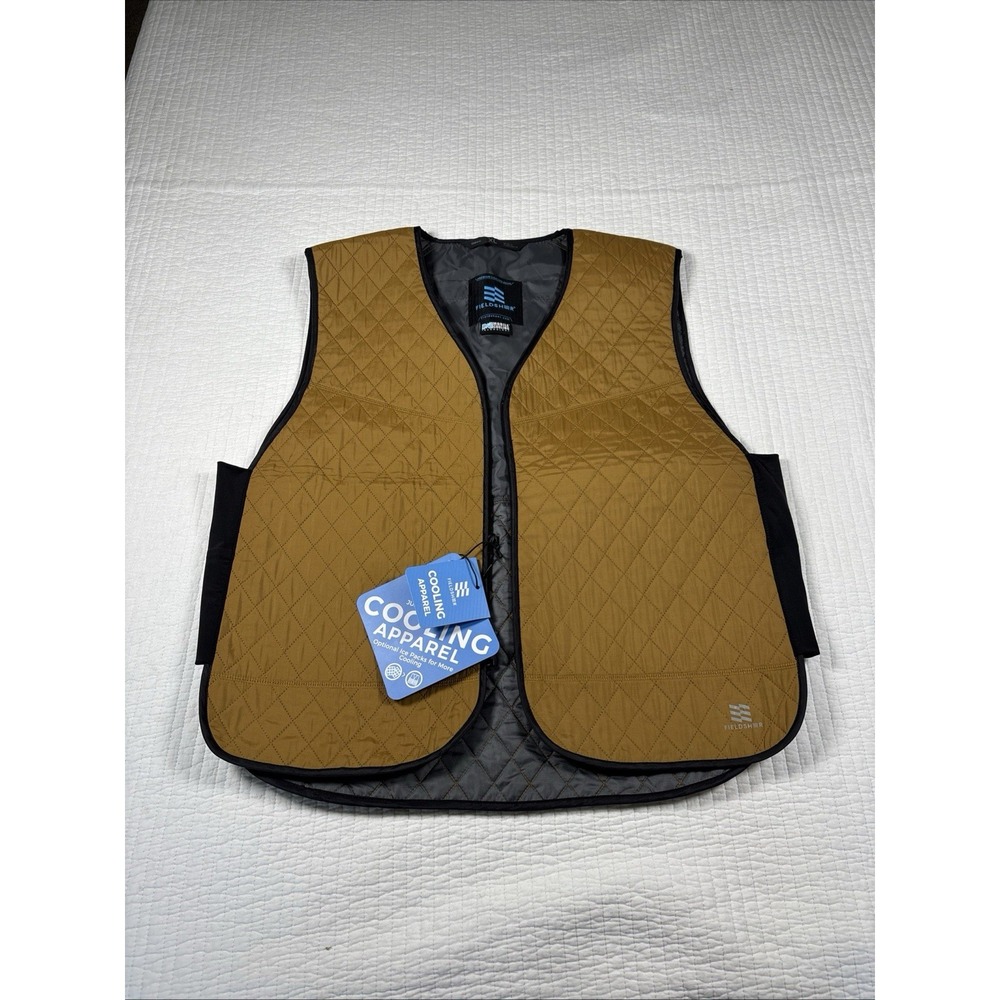 FIELDSHEER Motorcycle Bike Quilted Cooling Iceberg‎ Vest Size XL NEW